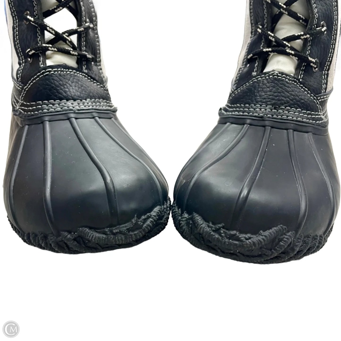 Boots Snow By Sporto In Black & Grey, Size: 8