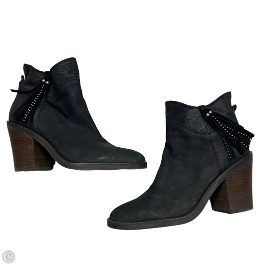 Boots Ankle Heels By Lucky Brand In Black, Size: 8