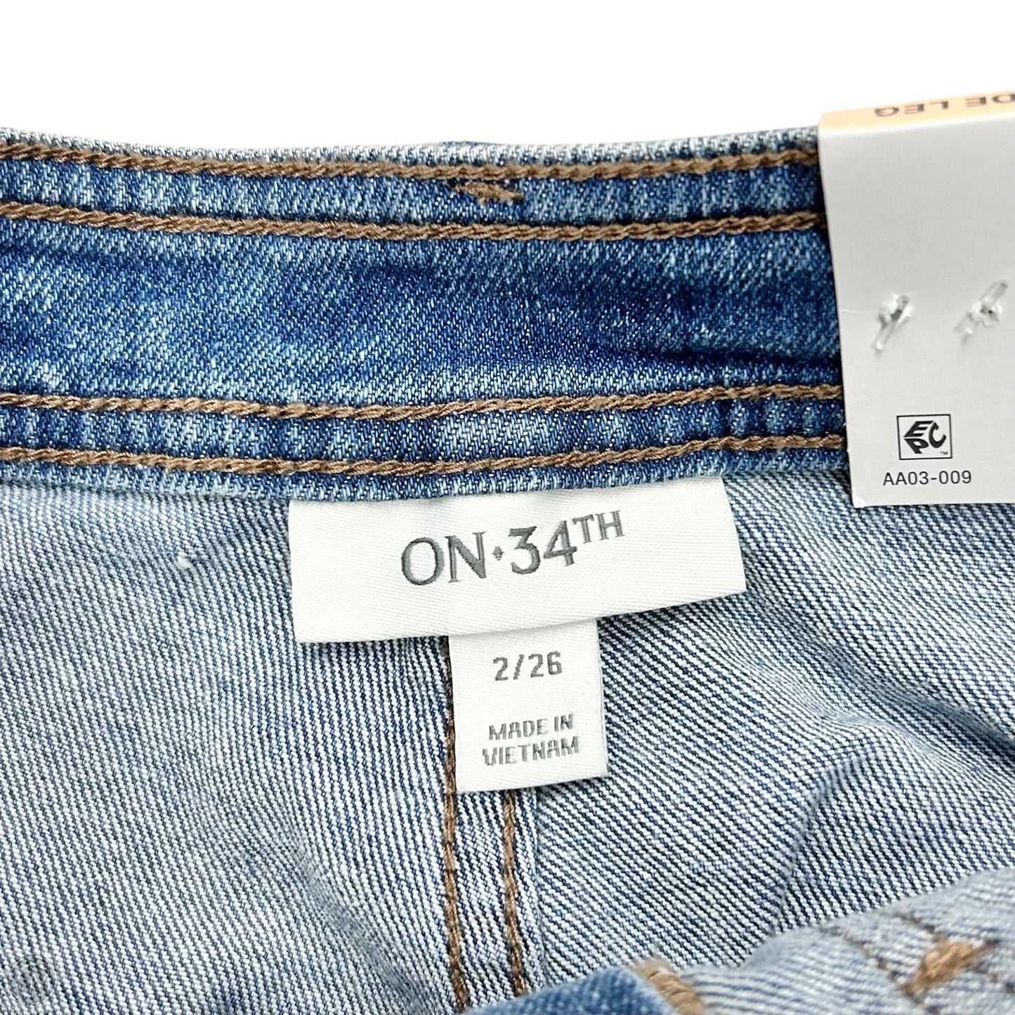 Jeans Wide Leg By On 34th In Blue Denim, Size: 2
