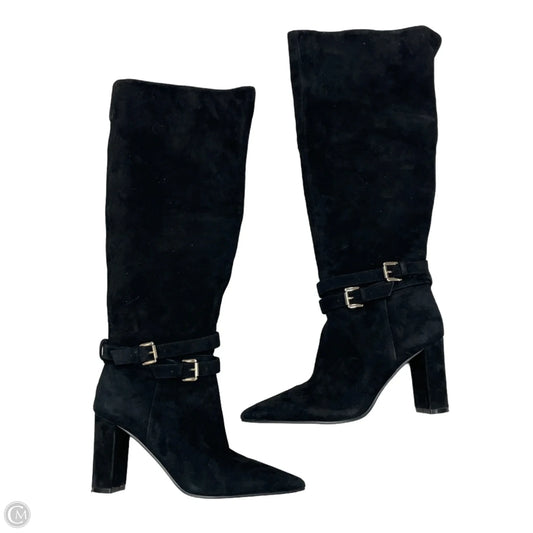Boots Over-the-knee Heels By Steve Madden In Black, Size: 8