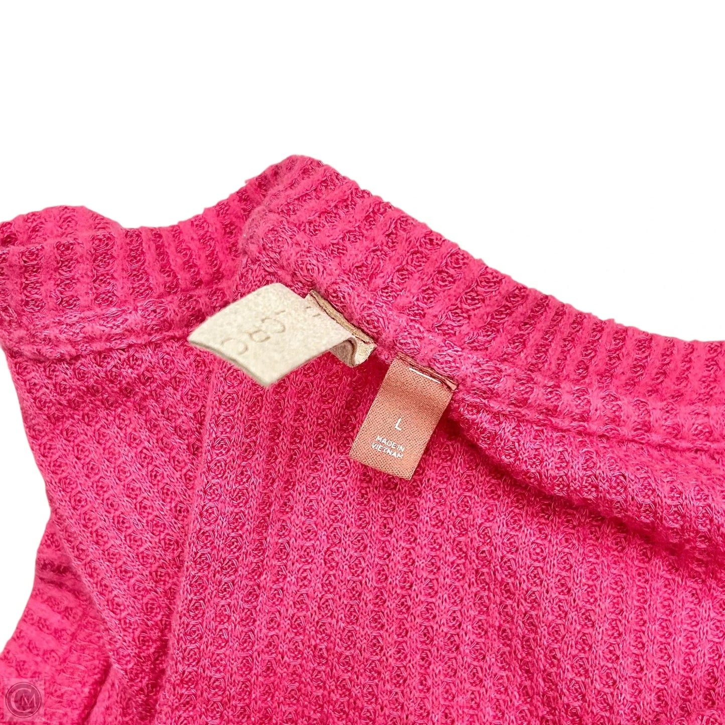 Top Long Sleeve By Pilcro In Pink, Size: L
