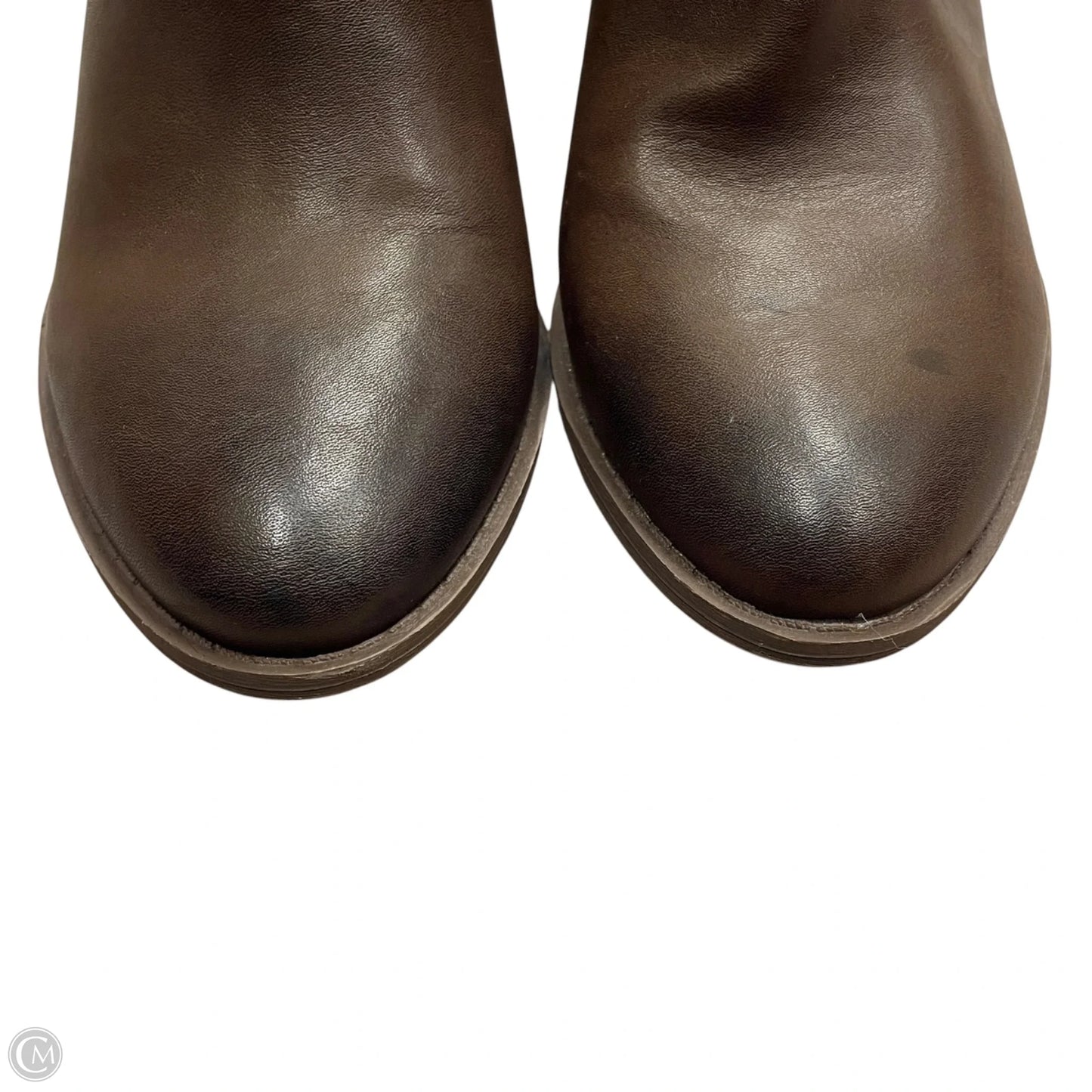 Boots Ankle Heels By G By Guess In Brown, Size: 7.5