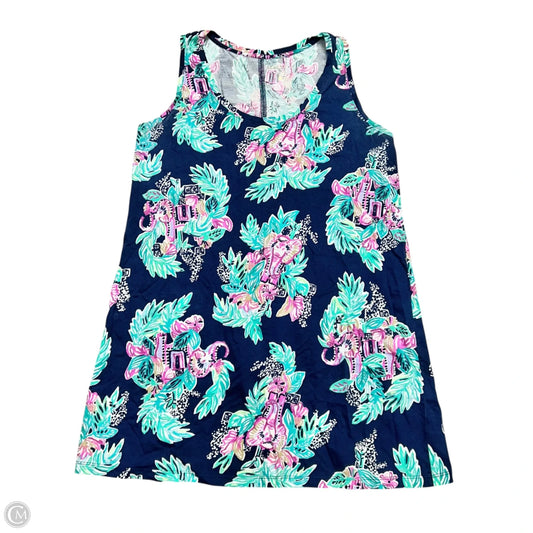 Dress Designer By Lilly Pulitzer In Navy, Size: Xl