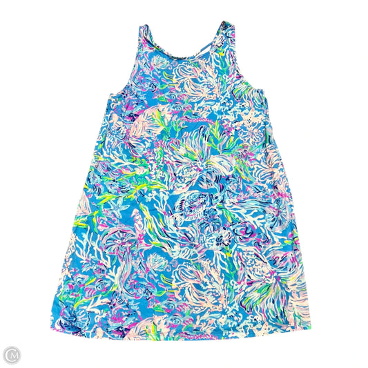 Dress Designer By Lilly Pulitzer In Blue & Pink, Size: L