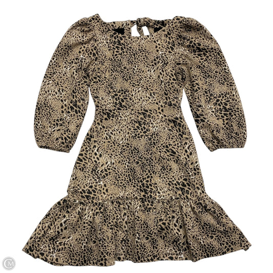 Dress Casual Short By Maeve In Black & Brown, Size: S