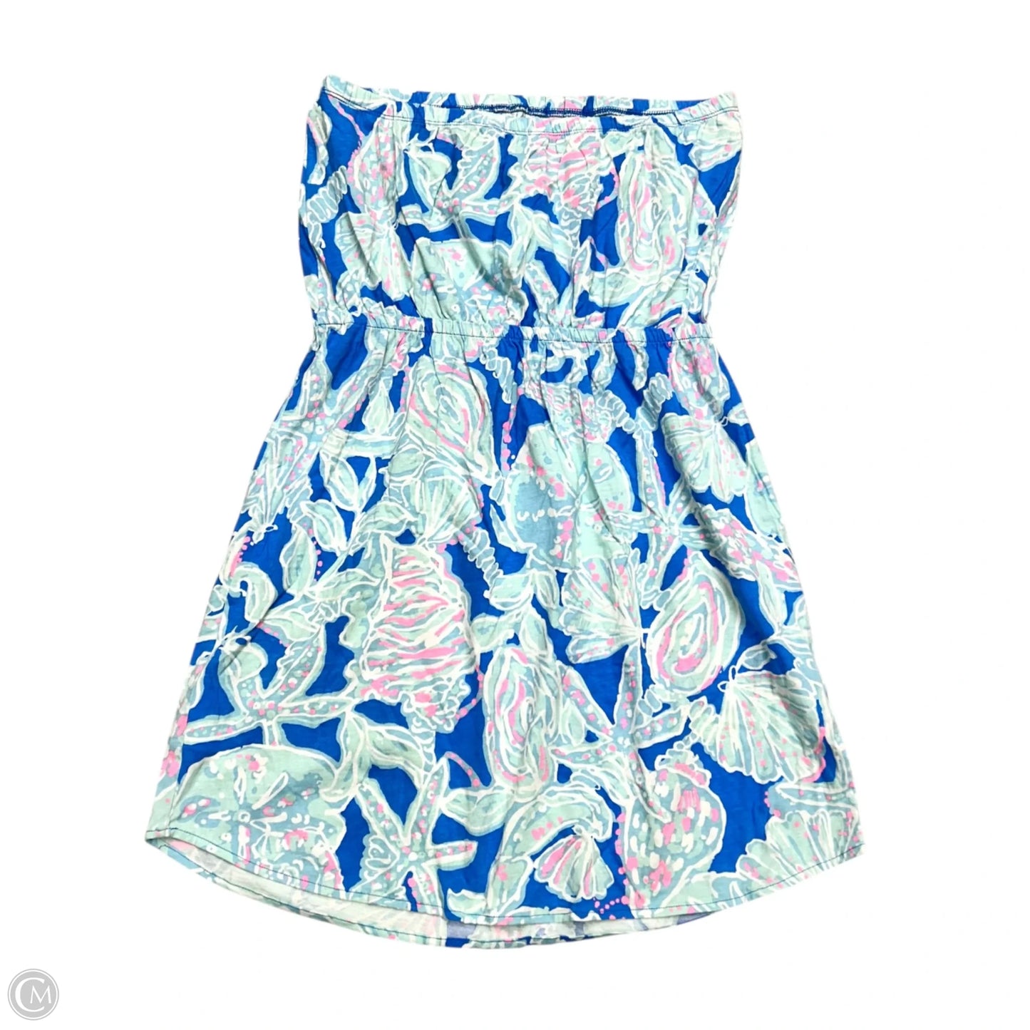 Dress Designer By Lilly Pulitzer In Blue & Pink, Size: L