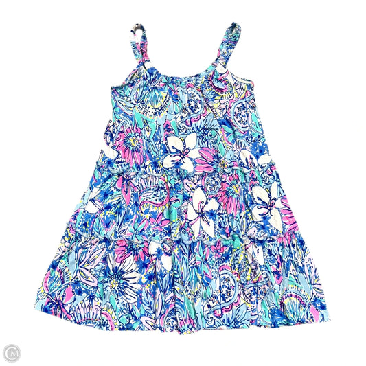 Dress Designer By Lilly Pulitzer In Blue & Pink, Size: Xs