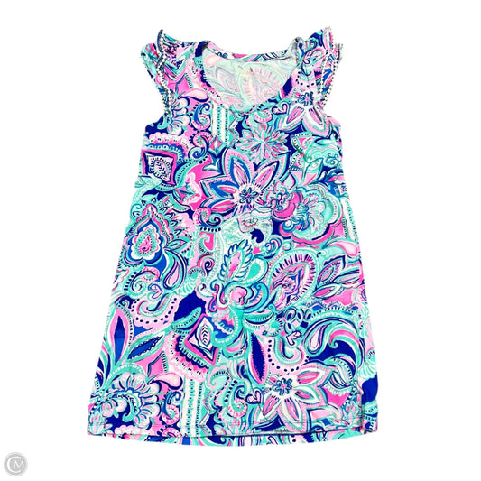 Dress Designer By Lilly Pulitzer In Blue & Pink, Size: S