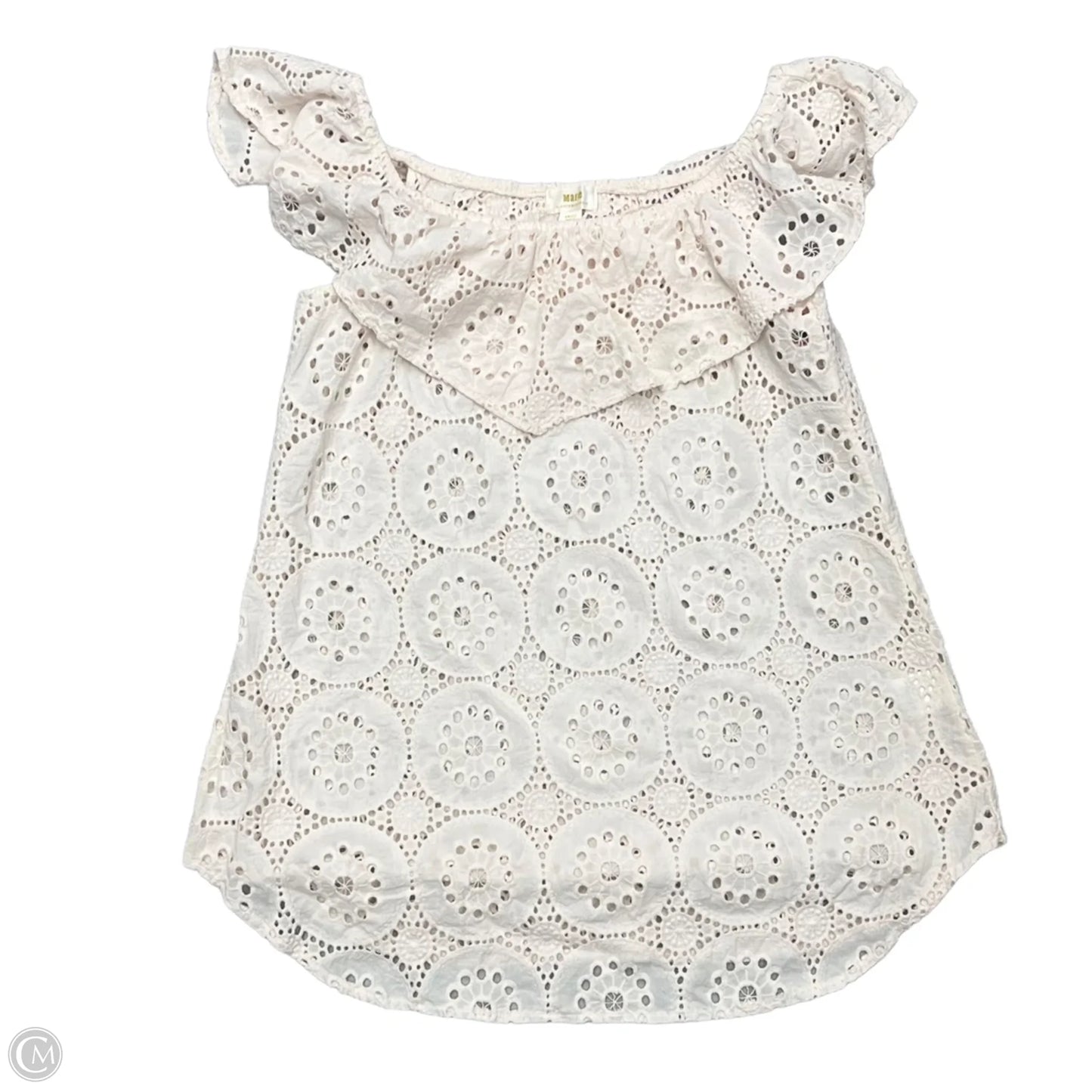 Dress Casual Short By Maeve In Cream, Size: S