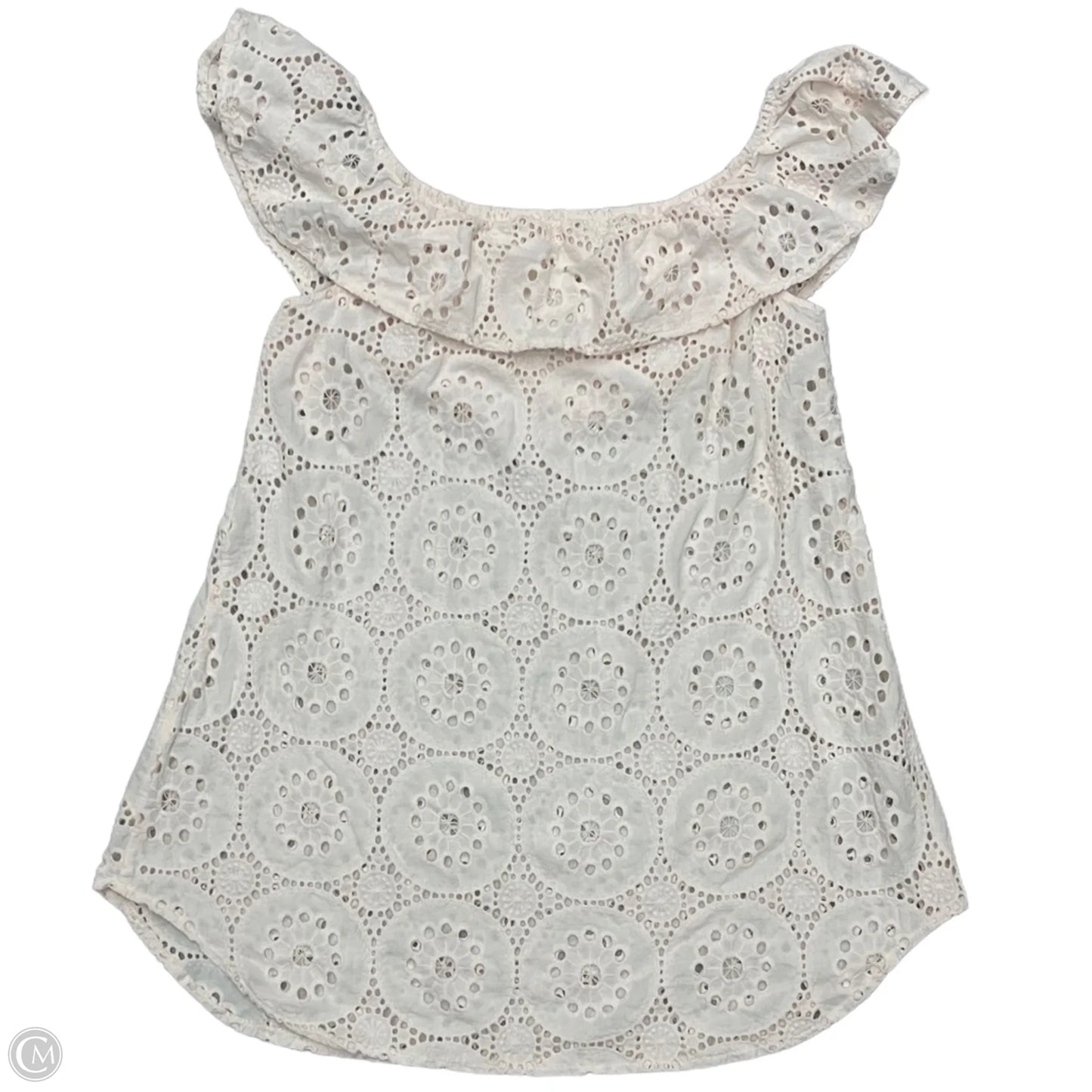 Dress Casual Short By Maeve In Cream, Size: S