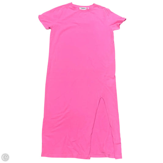Dress Casual Midi By Essentiel Antwerp In Pink, Size: Osfm