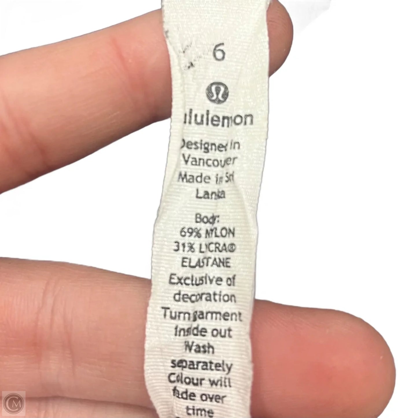 Athletic Leggings By Lululemon In Grey, Size: 6