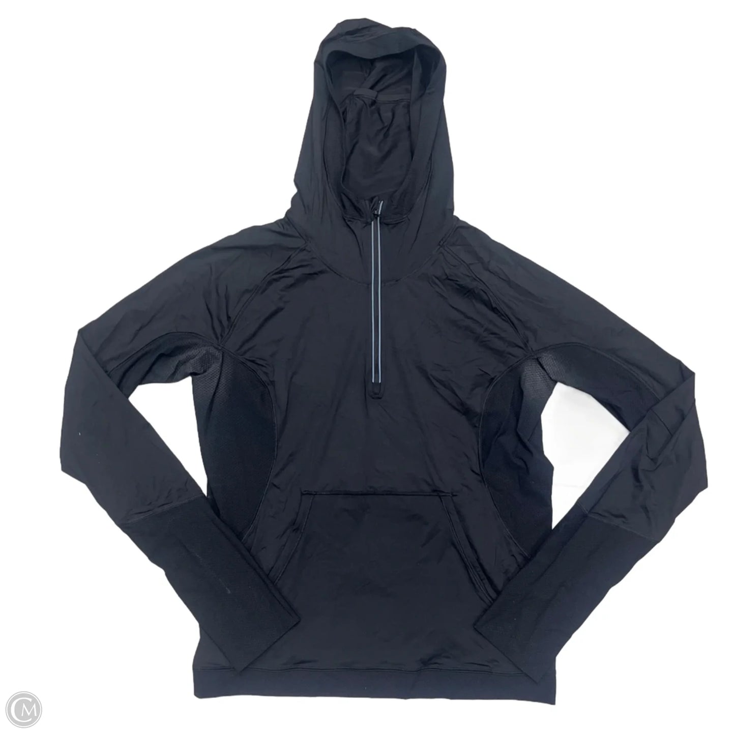 Athletic Jacket By Lululemon In Black, Size: S