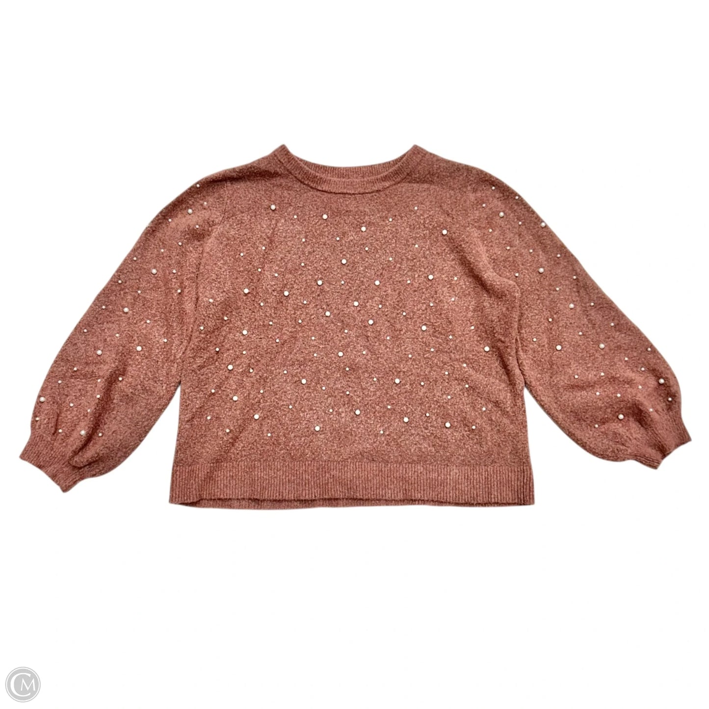 Sweater By Loft In Mauve, Size: Xxl