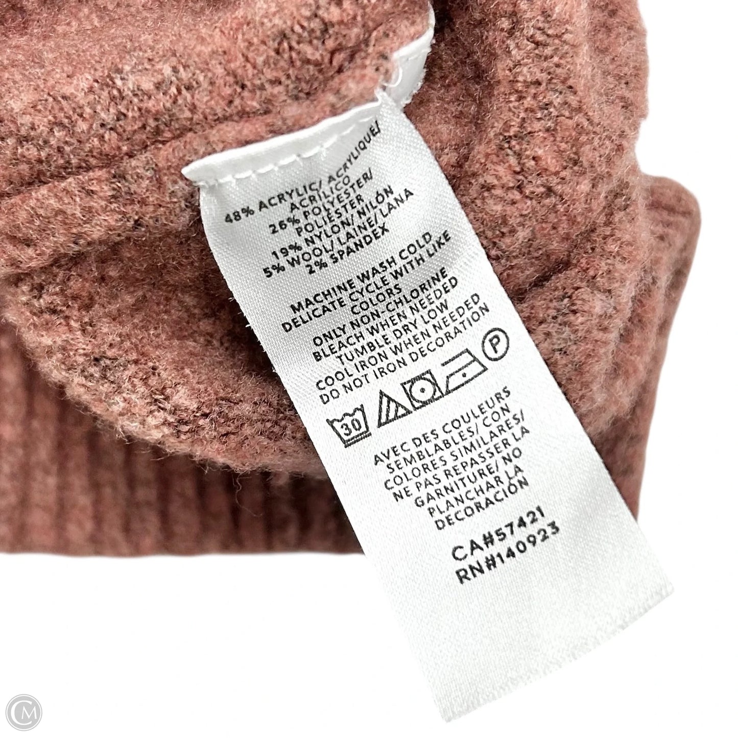 Sweater By Loft In Mauve, Size: Xxl