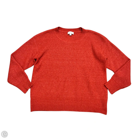 Sweater By Loft In Red, Size: Xl