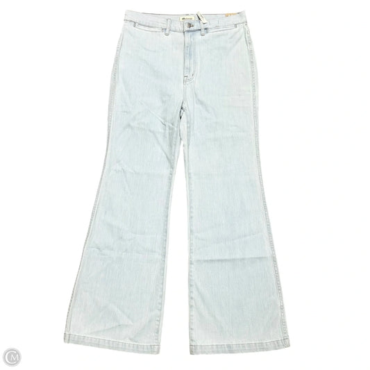 Jeans Wide Leg By Madewell In Blue Denim, Size: 14