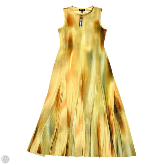Dress Casual Maxi By Steve Madden In Green & Yellow, Size: L
