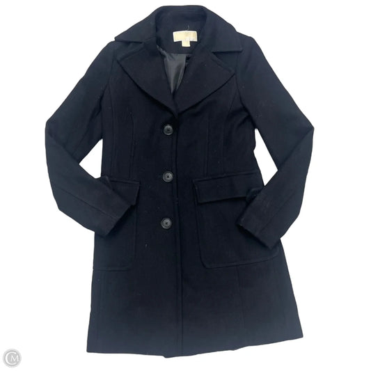 Coat Trench Coat By Michael By Michael Kors In Black, Size: Xs