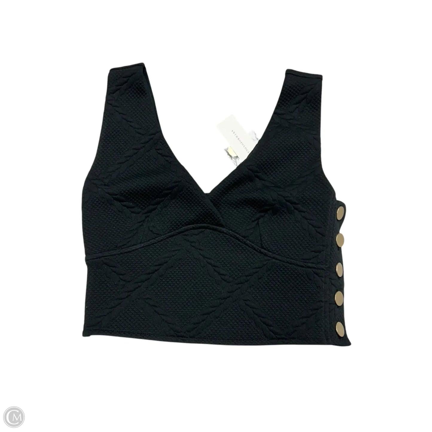 Top Sleeveless By Maeve In Black, Size: Xxs