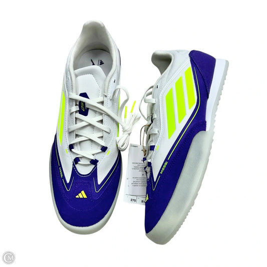 Shoes Sneakers By Adidas In Purple & White, Size: 10