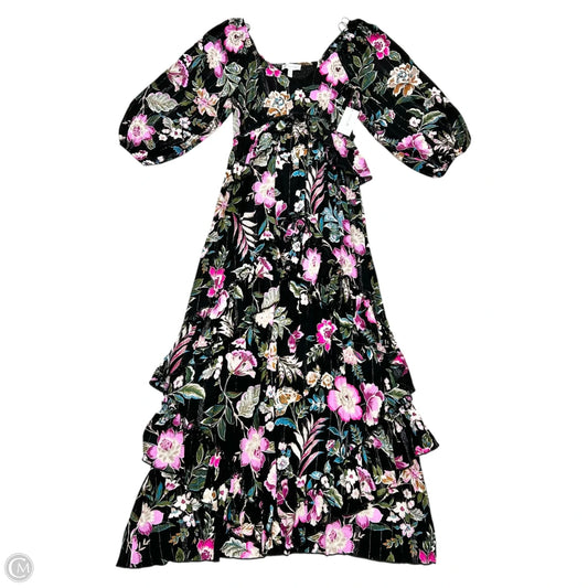 Dress Casual Maxi By Jessica Simpson In Floral Print, Size: S