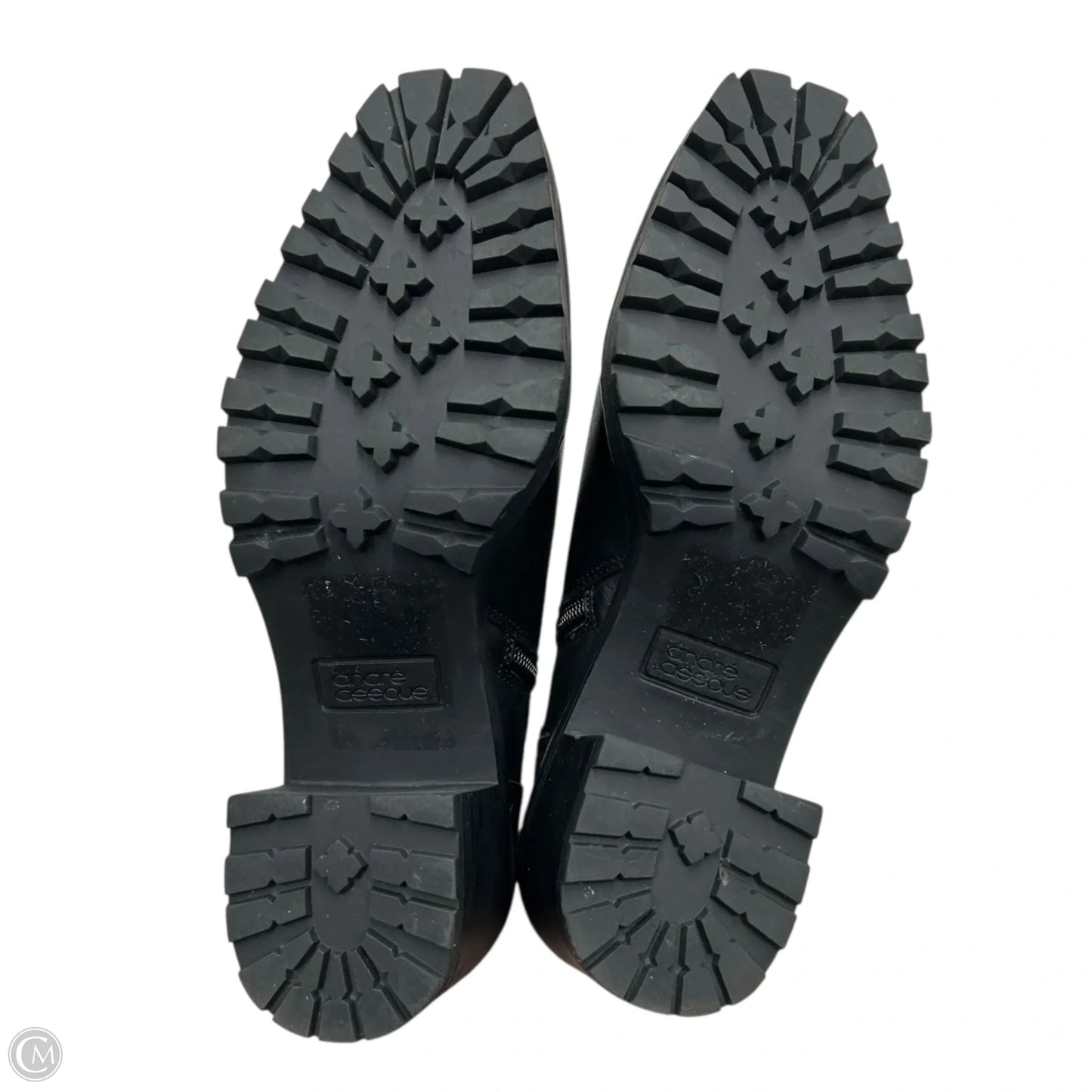 Boots Ankle Heels By Andre Assous In Black, Size: 7.5