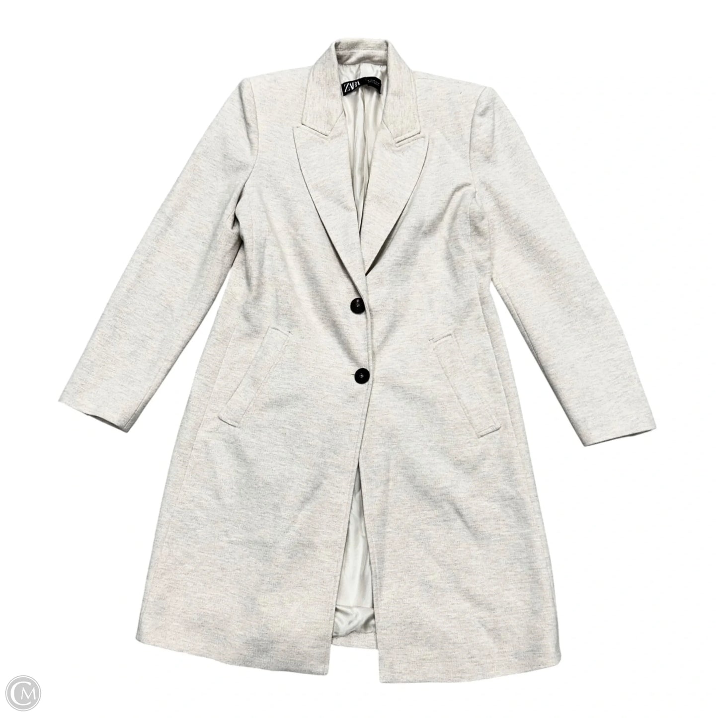 Jacket Other By Zara In Cream, Size: M