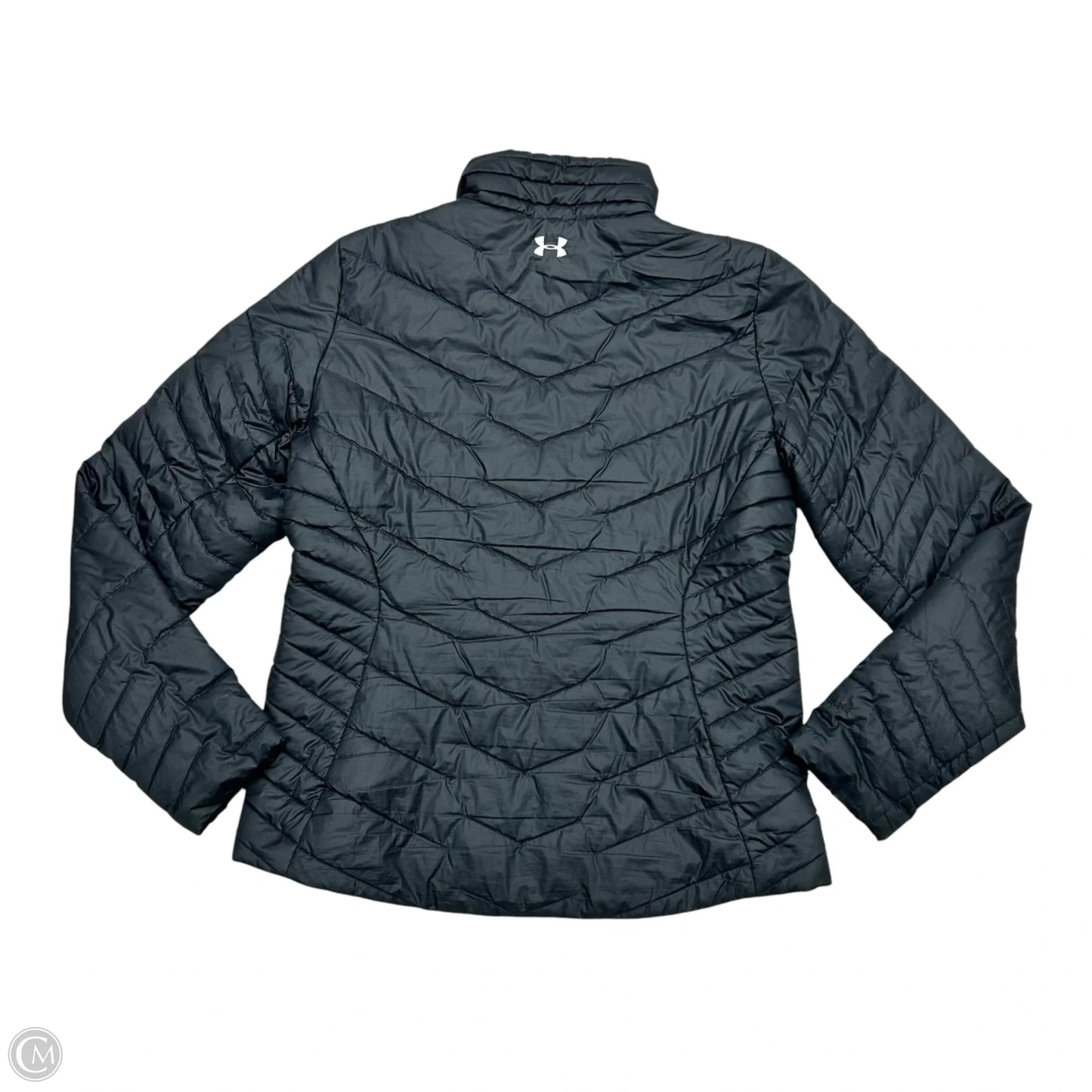 Jacket Puffer & Quilted By Under Armour In Black, Size: S