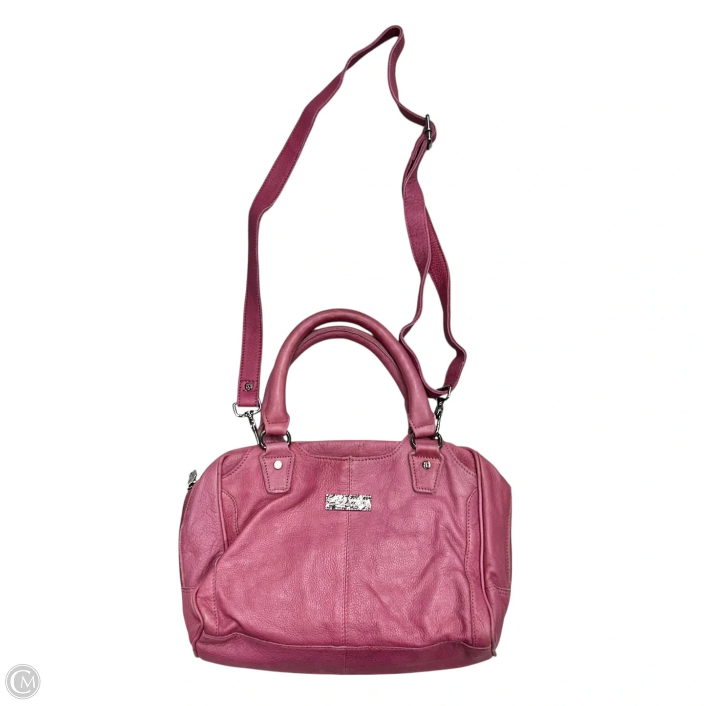 Handbag Leather By Salvador Bachiller, Size: Medium