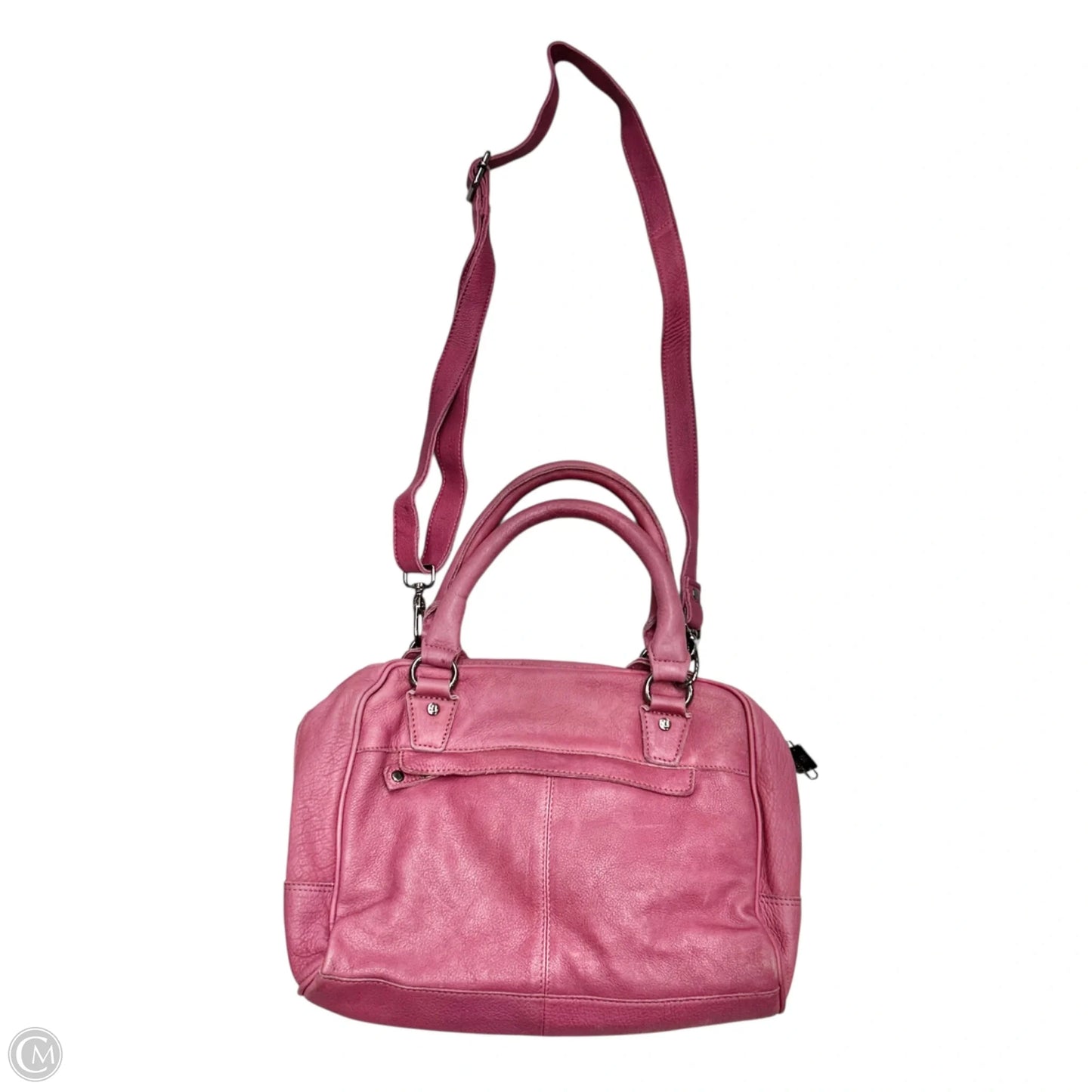 Handbag Leather By Salvador Bachiller, Size: Medium
