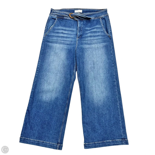 Jeans Straight By Risen In Blue Denim, Size: 2x