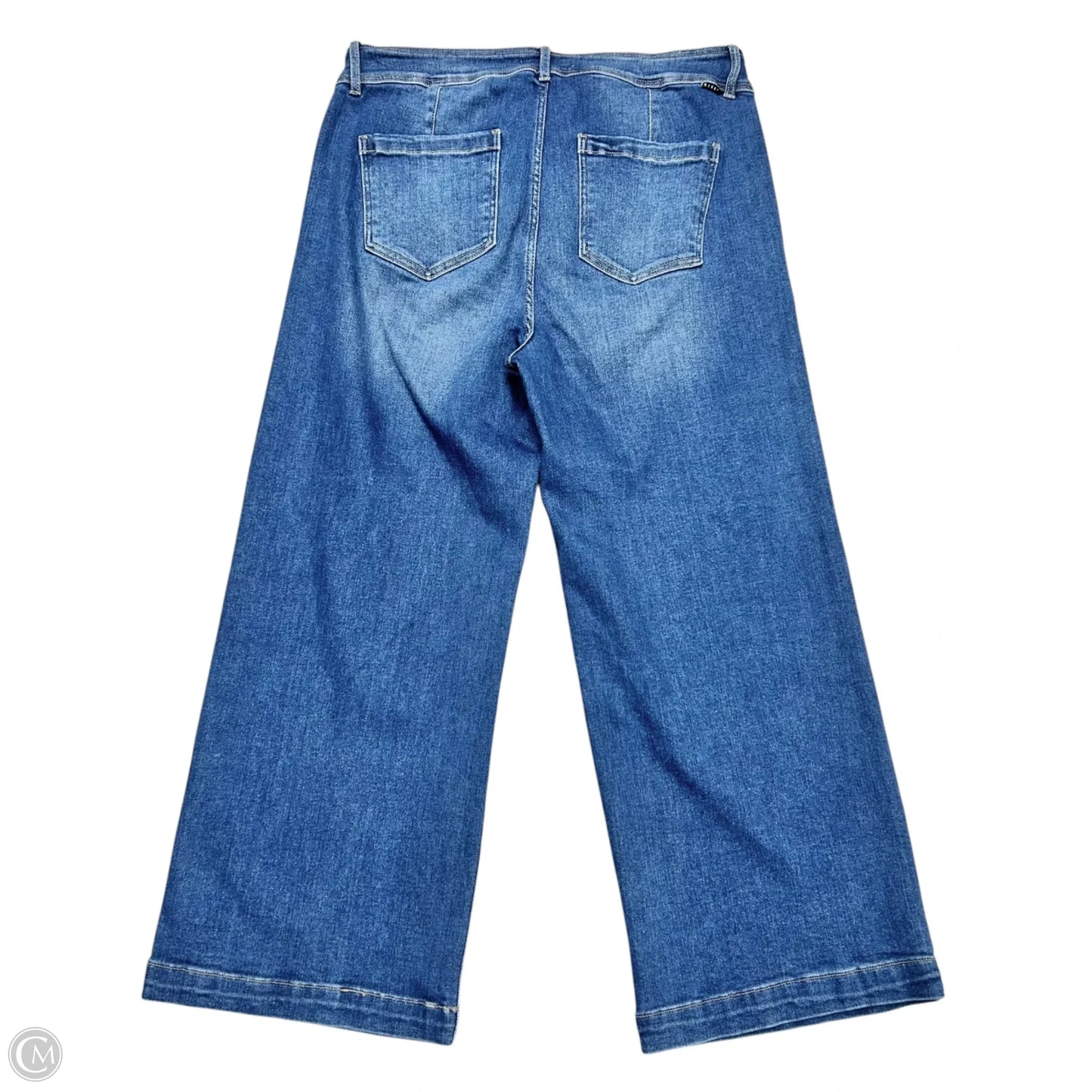Jeans Straight By Risen In Blue Denim, Size: 2x