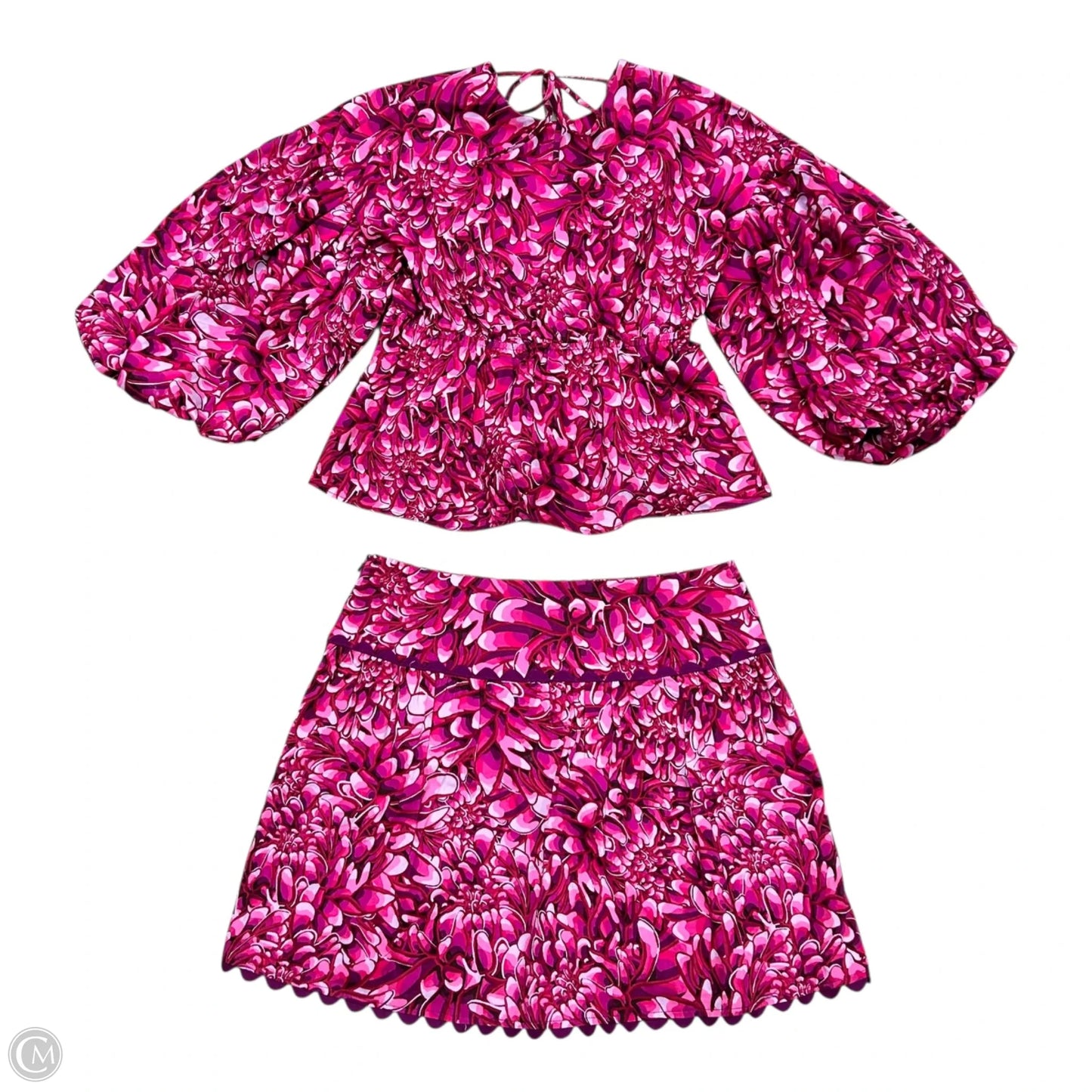 Skirt Suit 2pc By Target x Kika Vargas In Pink & Purple, Size: S