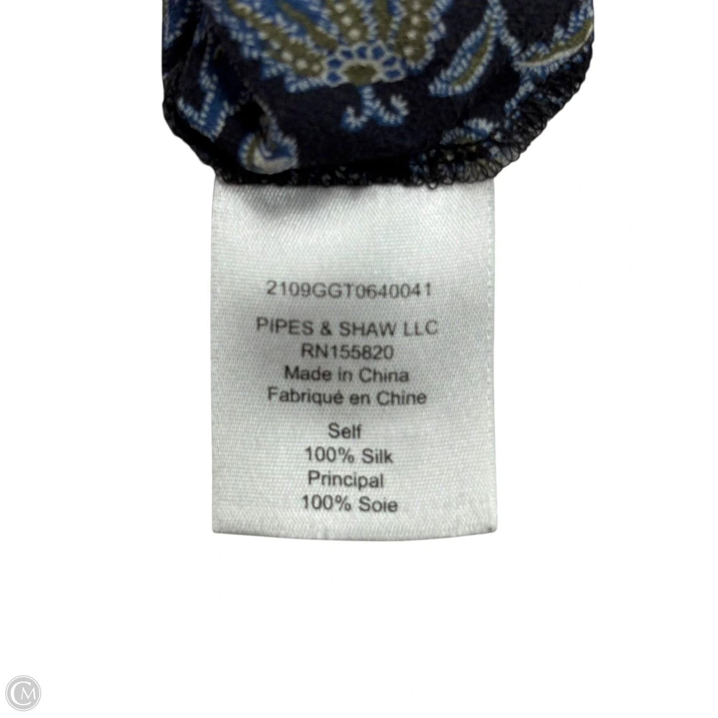 Top Long Sleeve By Veronica Beard In Floral Print, Size: S
