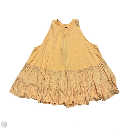 Top Sleeveless By Free People In Orange, Size: Xs