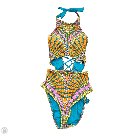 Swimsuit By Trina Turk In Multi-colored, Size: M