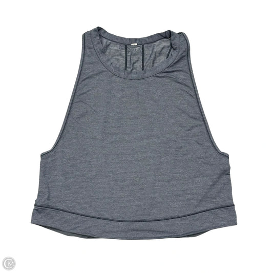 Athletic Tank Top By Lululemon In Grey, Size: S
