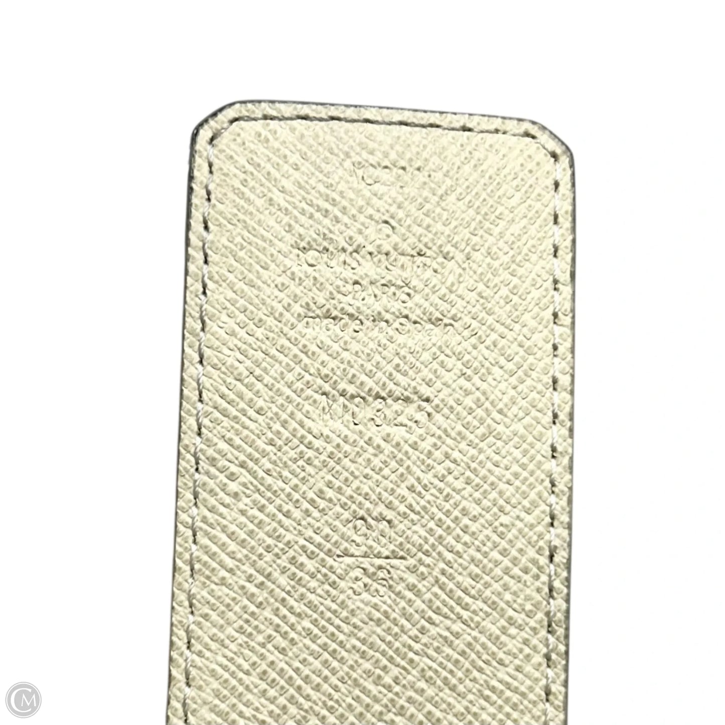 Belt Luxury Designer By Louis Vuitton, Size: Medium