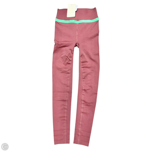 Athletic Leggings By Fabletics In Mauve, Size: M