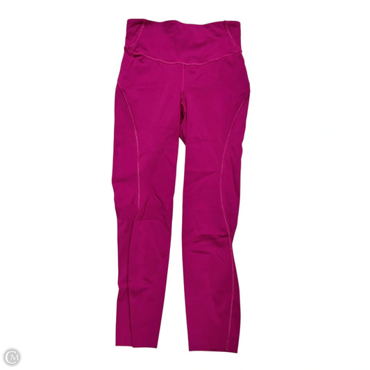 Athletic Leggings By Lululemon In Purple, Size: S