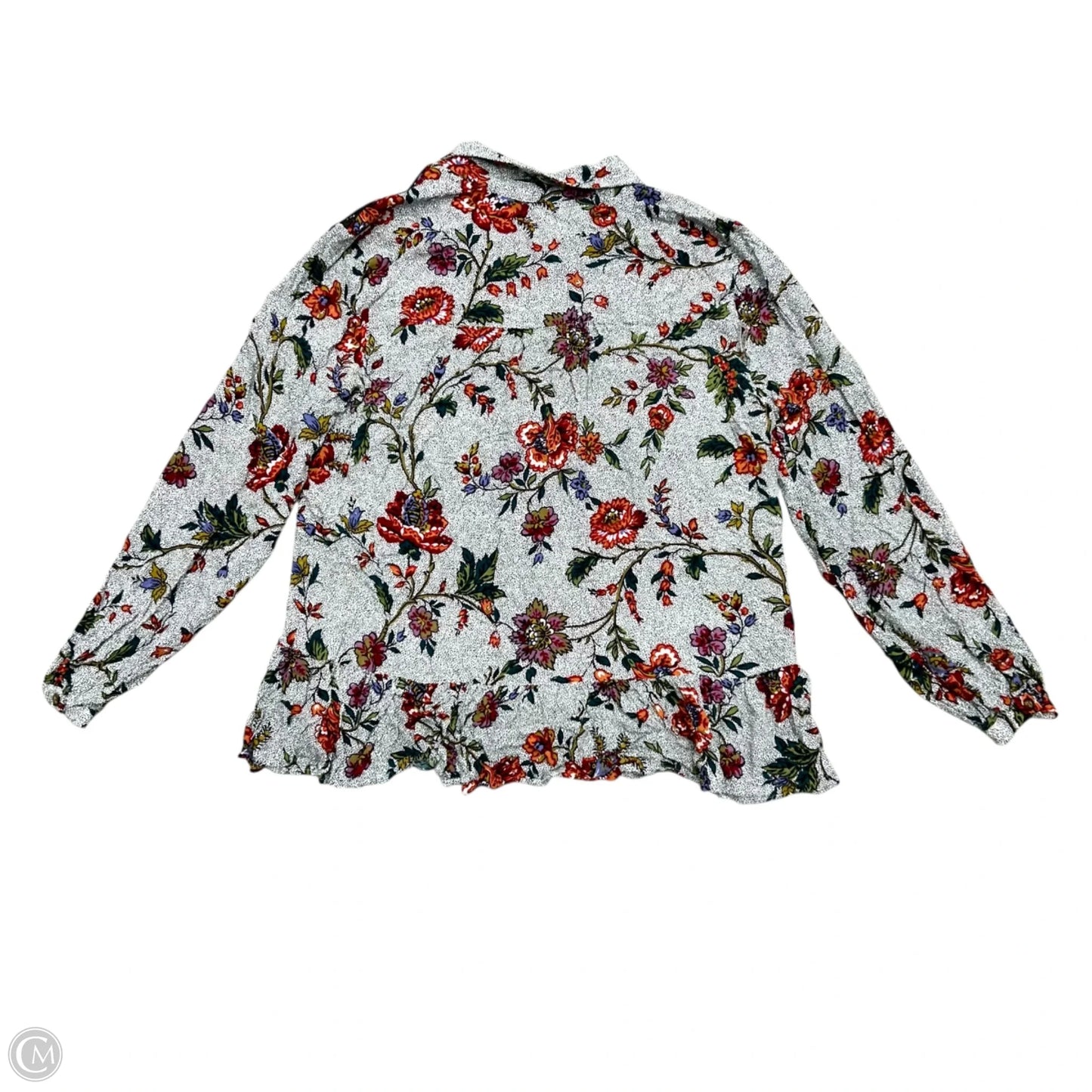 Top Long Sleeve By Maeve In Floral Print, Size: Xl
