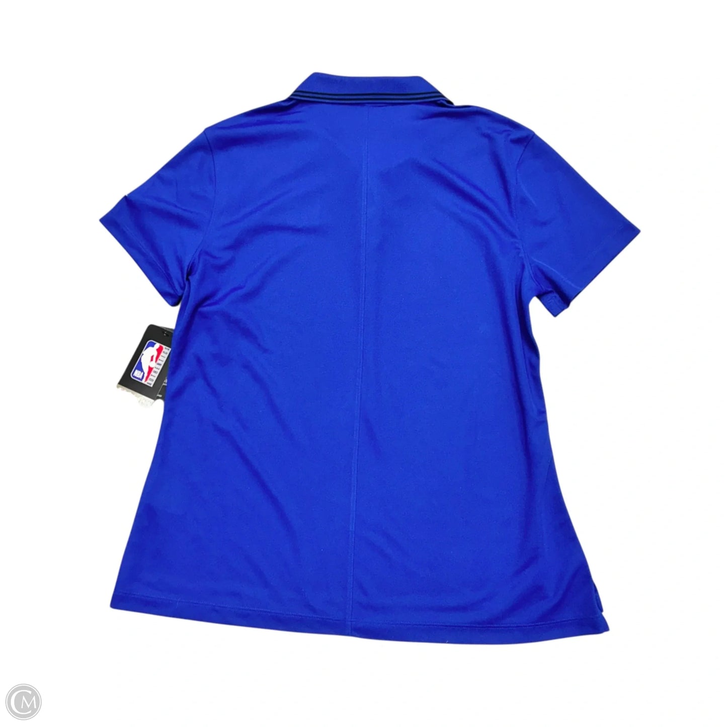 Athletic Top Short Sleeve By Nfl In Blue, Size: M