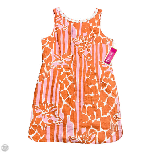 Dress Casual Short By Target x Lilly Pulitzer In Orange & White, Size: Xl