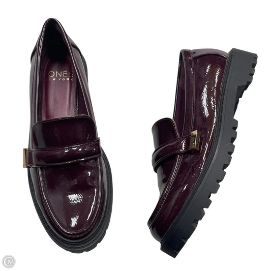 Shoes Heels Platform By Jones New York In Maroon, Size: 6