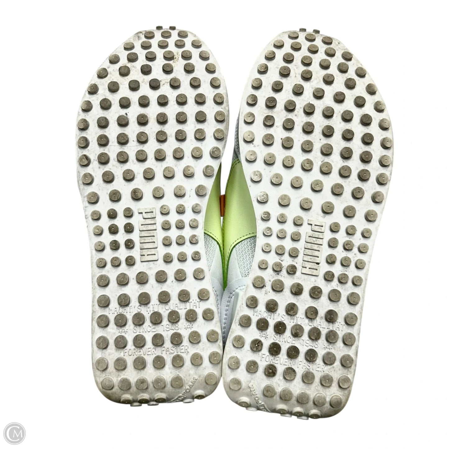 Shoes Athletic By Puma In White, Size: 8