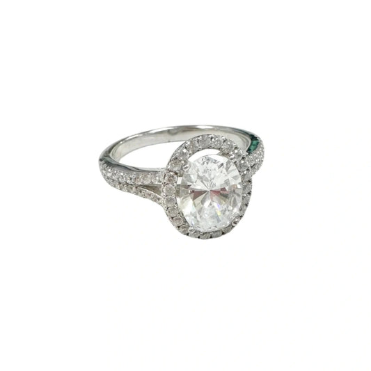 Ring Sterling Silver, Size: 8