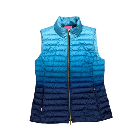 Vest Designer By Lilly Pulitzer In Ombre Print, Size: L