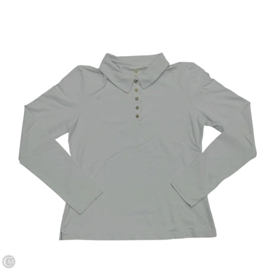 Top Long Sleeve Designer By Lilly Pulitzer In White, Size: M