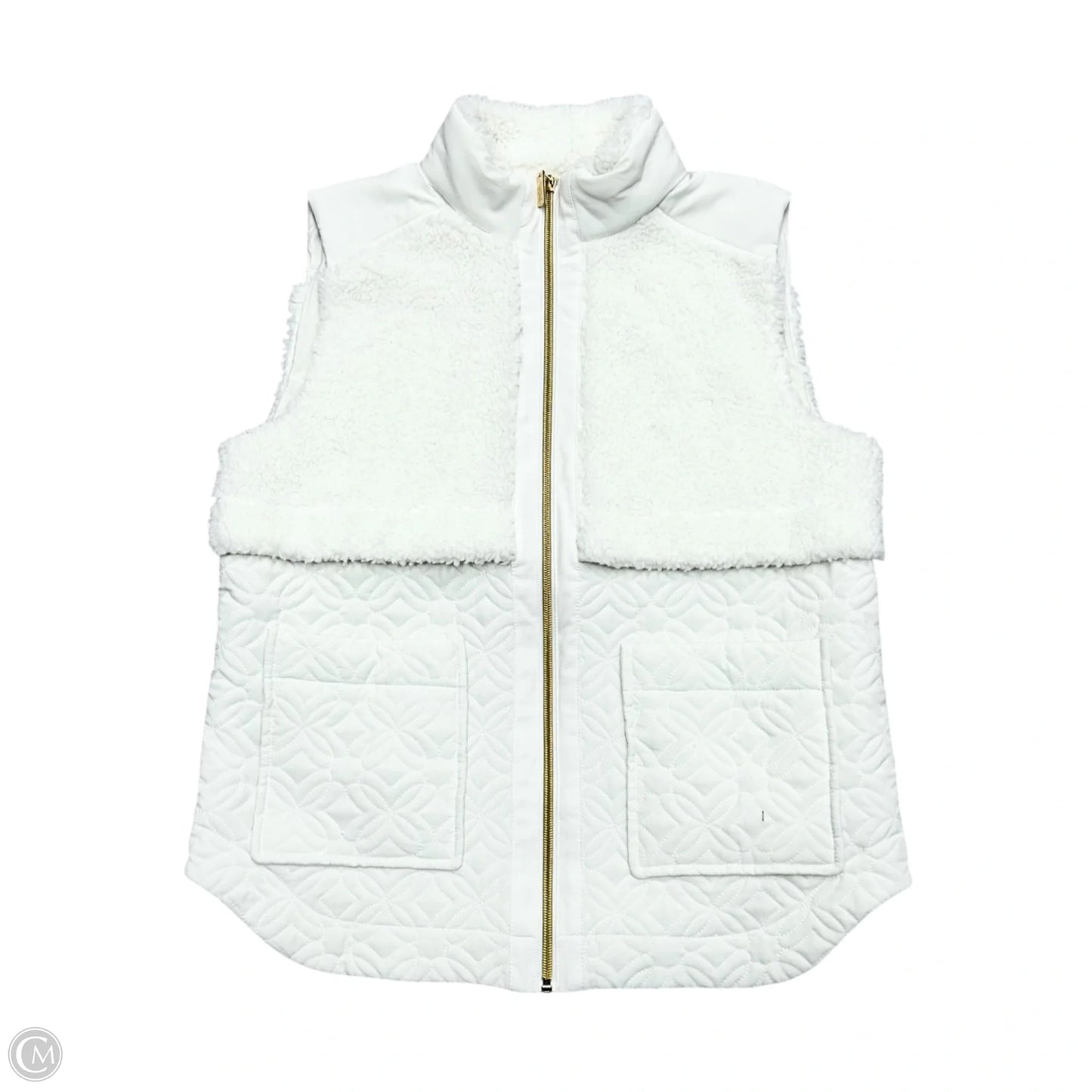 Vest Designer By Lilly Pulitzer In White, Size: S